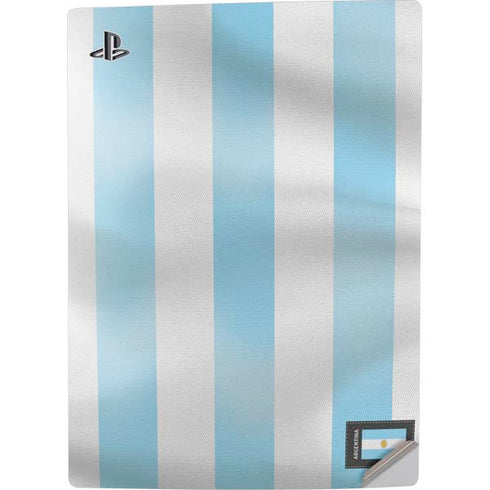 Argentina Soccer Flag PS5 Digital Edition Console Skin